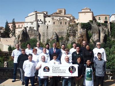 Más de una veintena de restauradores y cocineros conquenses firman su apoyo a la candidatura de Cuenca como ‘Capital Española de la Gastronomía 2017’