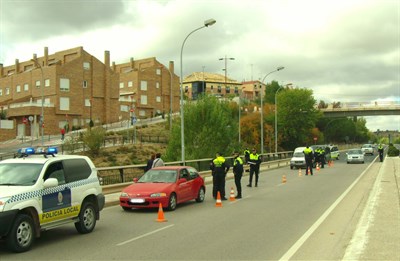 La Policía Local de Cuenca intensificará los controles de alcoholemia y drogas desde hoy hasta el próximo domingo 