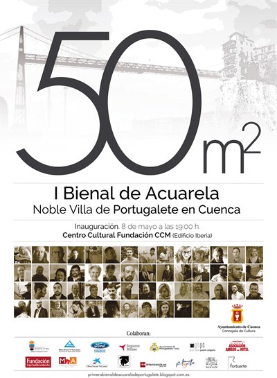 El viernes se inaugura la I Bienal de Acuarela “Noble Villa de Portugalete en Cuenca” 