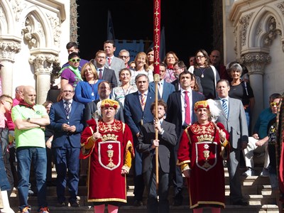 El Pendón de Alfonso VIII ya se encuentra en el Ayuntamiento 
