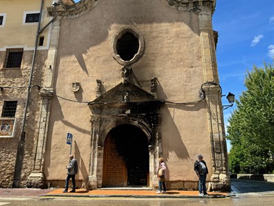 Dolz inicia las gestiones para ayudar a través del Consorcio a la recuperación de la fachada del Convento de las Concepcionistas
