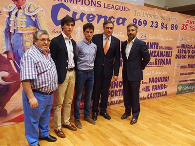 La ‘Champions League se vuelve a jugar en Cuenca’ con los mejores matadores y rejoneadores del momento 