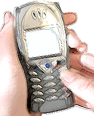 Movil en una mano