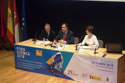 Mariscal inaugura el Foro Cuenca 2018 destacando el paso que ha dado el Grupo de Ciudades Patrimonio hacia Europa