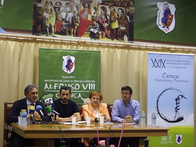 Presentado el XXIX Encuentro Estatal de Escuelas Asociadas de la UNESCO con Cuenca y el IES Alfonso VIII como protagonistas