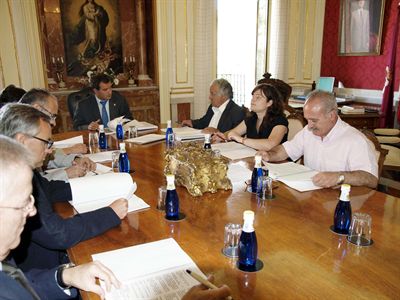 La Comisión Ejecutiva del Consorcio aprueba ampliar el plazo de ejecución de la restauración del artesonado de San Pedro en dos meses