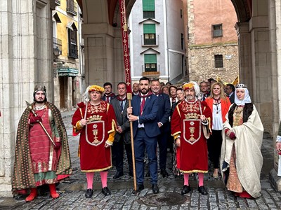 El día grande de San Mateo se celebra con la devolución del Pendón de Alfonso VIII a la Catedral