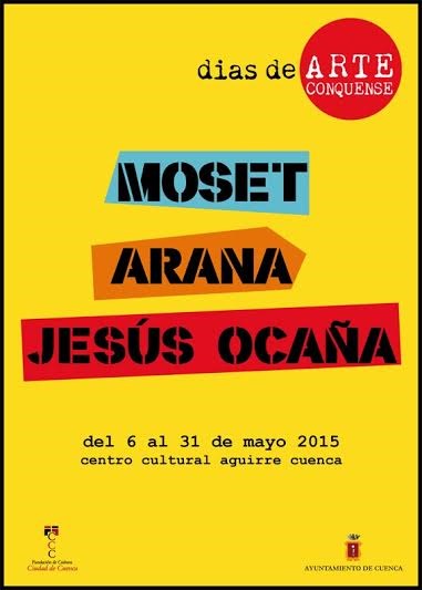 Moset, Jesús Ocaña y Arana expondrá juntos en el Centro Cultural Aguirre 


