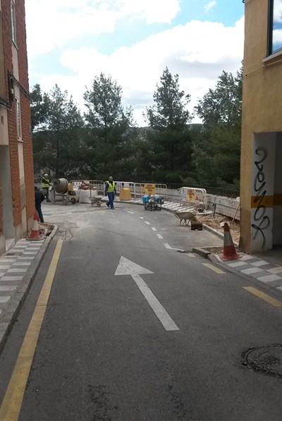 La empresa municipal de aguas llevará a cabo varias obras de mejora en la calle Baltasar Porreño 