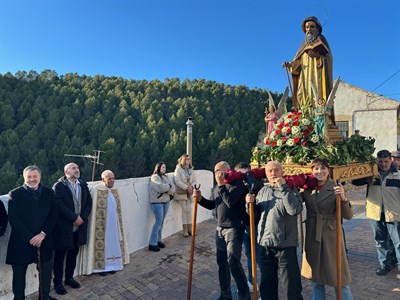 Lucida festividad de San Antón con gran seguimiento por los conquenses