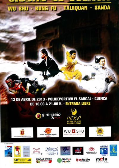 El sábado se celebra eI I Torneo de Wu Shu “Ciudad de Cuenca”