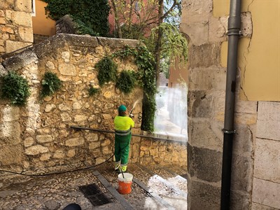 El Ayuntamiento de Cuenca impondrá una nueva sanción a una grafitera tras su identificación por Policía Nacional