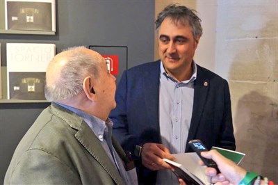 Gustavo Torner comunica al Alcalde su voluntad de donar sus obras del Espacio Torner a Cuenca