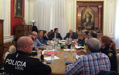 La Junta Local de Seguridad aprueba el Plan Específico de Colaboración y Coordinación con motivo de la Semana Santa  