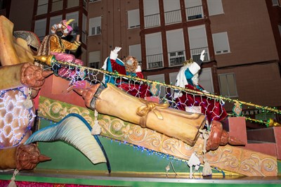 Los niños y niñas de Cuenca pudieron ver a los Reyes Magos a pesar de todo