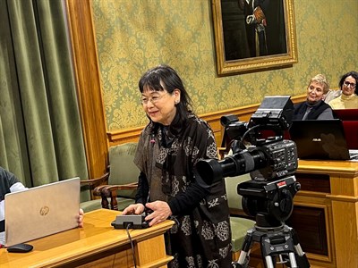 El Pleno del Ayuntamiento de Cuenca aprueba el nombramiento de la artista Keiko Mataki como Hija Adoptiva de la ciudad