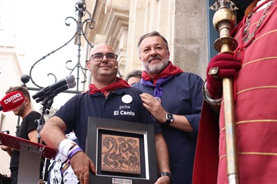 Javier Benayas homenajea en su pregón a los “grandes currantes” de San Mateo “por un trabajo bien hecho”