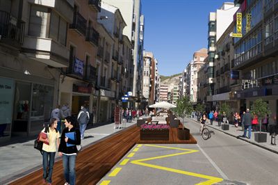 El Ayuntamiento apuesta por la peatonalización del centro de la ciudad
