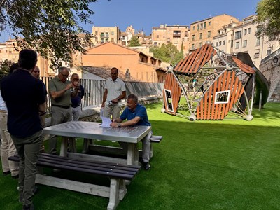 La Plaza de L’Aquila, en pleno Casco Antiguo, luce una imagen completamente renovada