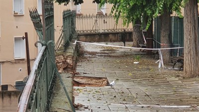 El Ayuntamiento de Cuenca adjudica a Álvaro Villaescusa, SA, las obras para la rehabilitación del muro de la calle Ramiro de Maeztu