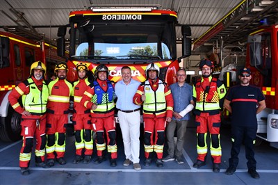 El Servicio de Bomberos de Cuenca incorpora nuevos e innovadores equipos de protección individual