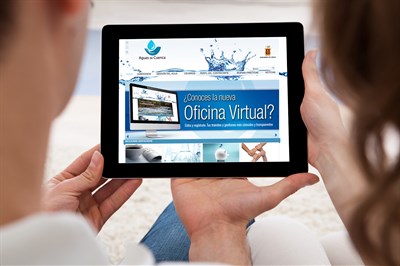 La Oficina Virtual de la empresa municipal "Aguas de Cuenca" recibe 4.000 visitas en sus primeros seis meses 