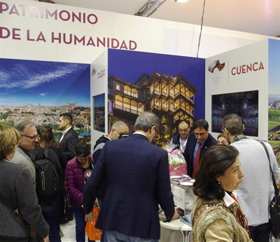 La presencia de Cuenca en FITUR ha sido récord por el número de visitas y por la excelente acogida de sus propuestas 
