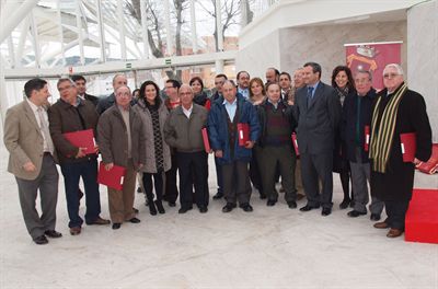El Ayuntamiento de Cuenca homenajea a los trabajadores que se han jubilado en este 2010