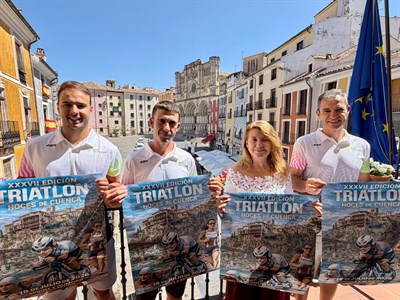 Todo listo para el XXXVII Triatlón Hoces de Cuenca, que se celebra este sábado