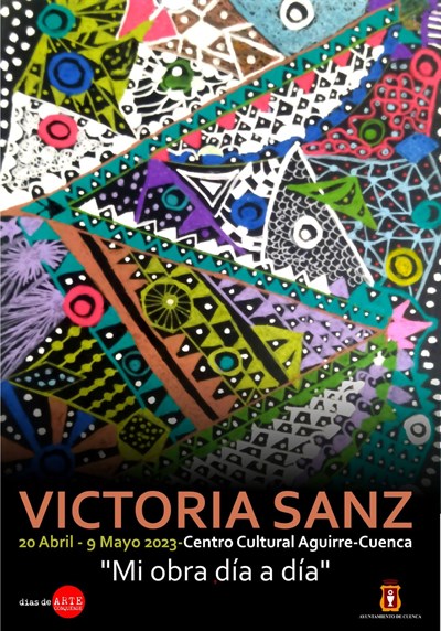 Arranca la exposición de Victoria Sanz ‘Mi obra día a día’ en el Centro Cultural Aguirre