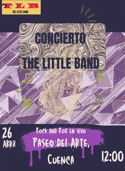 Segundo domingo de la temporada para el Paseo del Arte con concierto de The Little Band 