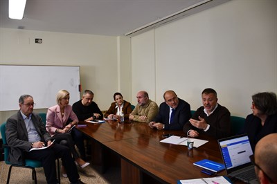 Primer ES Alert en Cuenca a petición del alcalde Darío Dolz ante la fuerte crecida del Júcar a su paso por la ciudad