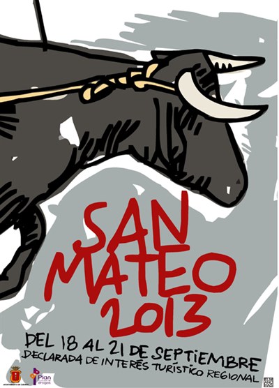 Antonio Mancheño, ‘El Manchas’, presenta el cartel de San Mateo 2013