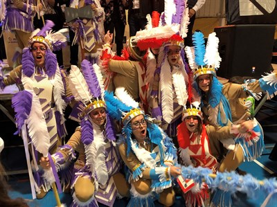 Masiva participación de los conquenses en las actividades del Carnaval
