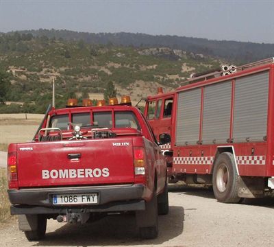 Los bomberos del Ayuntamiento de Cuenca intervienen en tres incendios en apenas tres horas