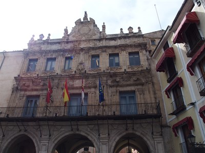 El Consorcio de la Ciudad de Cuenca licita la obra de “Restauración de fachadas y arcos del Ayuntamiento de Cuenca”