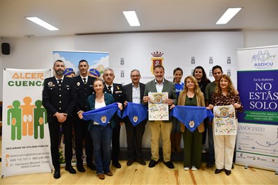 La I Marcha Solidaria de Policía Local se celebrará el 18 de octubre y destinará su recaudación a Asdicu y Alcer Cuenca
