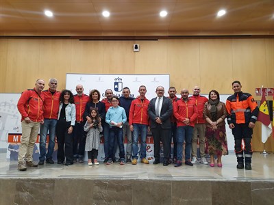 El bombero del Ayuntamiento de Cuenca Jesús Jordán es reconocido por el Gobierno de Castilla-La Mancha