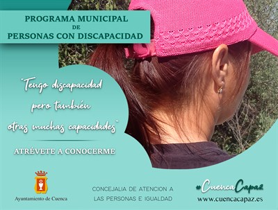 El Ayuntamiento pone en marcha #CuencaCapaz, una iniciativa que visibiliza a las personas con discapacidad