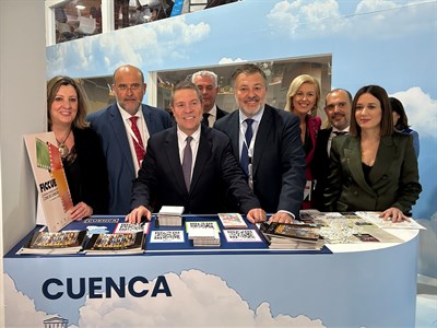 Promoción, cine y patrimonio marcan la agenda del Ayuntamiento de Cuenca en Fitur