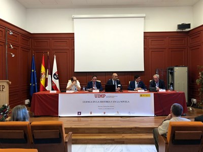 Ángel Mariscal inaugura el curso de la UIMP sobre ‘Cuenca en la historia y en la novela’ 

