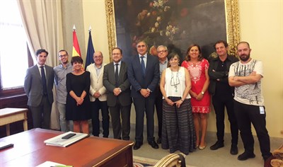 Ángel Mariscal preside la Comisión de Patrimonio del Grupo de Ciudades Patrimonio de la Humanidad de España