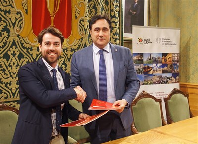 El Grupo Ciudades Patrimonio de la Humanidad firma un convenio de colaboración con la Red Española de Albergues Juveniles