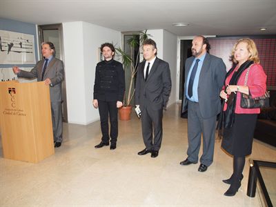 El embajador de Polonia en España apoya con su presencia el ciclo “Entorno Chopin” que dio comienzo este sábado en el Teatro Auditorio