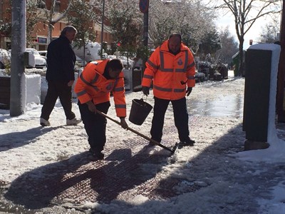 El Ayuntamiento ha consumido 150.000 kilos de sal para combatir la nieve y el hielo