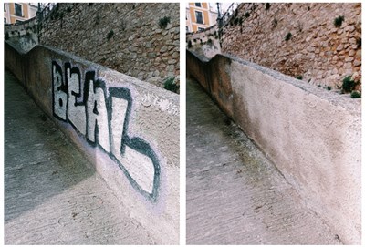 El Ayuntamiento decreta cuatro nuevas sanciones a grafiteros por valor de 1.500 euros cada una