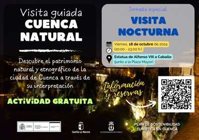 El Ayuntamiento organiza para este viernes una visita guiada Cuenca Natural Nocturna, poniendo en valor los senderos acondicionados