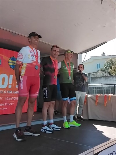 El bombero conquense Jesús Valencia Ortega, doble medallista en los XI European Police & Fire Games de Vigo 2026