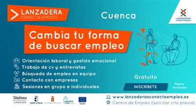 Cuenca contará con una nueva Lanzadera Conecta Empleo a partir de junio 
