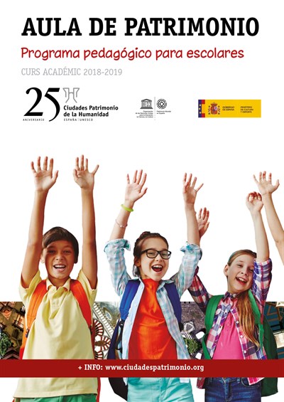 El Grupo de Ciudades Patrimonio de la Humanidad convoca la sexta edición de su programa pedagógico para escolares 